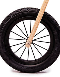 Wooden Balance Bike for Kids - 2-6 yr Training Ride Bike l Natural Wood with Hand grip
