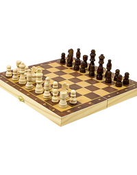 Chess Board Games Folding Large Chess Wooden Chessboard Set Wood Toy Gift

