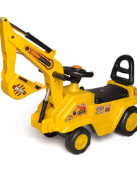 Kids Ride-on Electric Excavator
